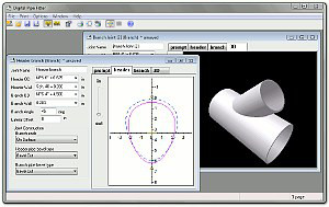 Digital Pipe Fitter Software Make Pipe Cutting Templates Digital Pipe Fitter